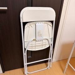 【無印】デスク　チェア　セット　折りたたみの画像