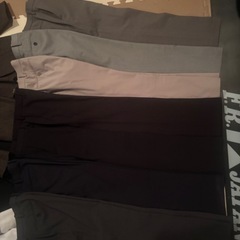 ユニクロ　感動パンツ　ジャケット　ワイシャツ　ネクタイ　まとめ売りの画像