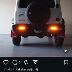 ジムニーシエラJc74シーケンシャルテールランプの画像