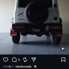 ジムニーシエラJc74シーケンシャルテールランプの画像