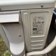 GY1101 日立エアコン　2018年製 RAS-AJ22H RAS-AJ22H 6畳用 リモコン、背板、室内機　室外機 の画像