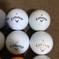 キャロウェイ　ゴルフボール  12球 1ダース 良品の画像
