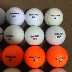 ブリヂストン ゴルフボール 25球 良品 ツアーステージ  ファイズ ニューイング エブリオの画像