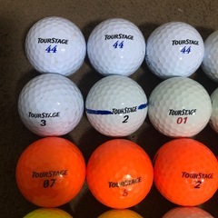 ブリヂストン ゴルフボール 25球 良品 ツアーステージ  ファイズ ニューイング エブリオの画像