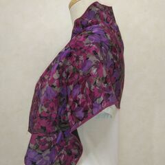 ストール　パープル×ピンク（小）の画像