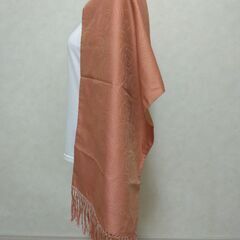 ストール　コーラルピンクの画像