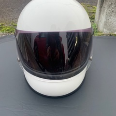 美品　族ヘル　シールド3枚　大きいサイズ　ヘルメット
の画像