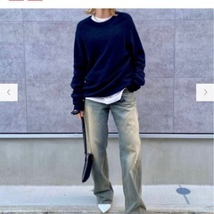 UNIQLOのラムクルーネックセーターです☺️の画像