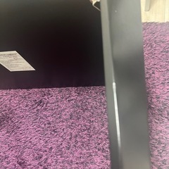 ニトリ　ローテーブル　ぶらっくブラックの画像