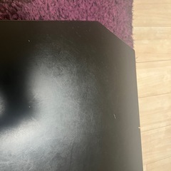 ニトリ　ローテーブル　ぶらっくブラックの画像