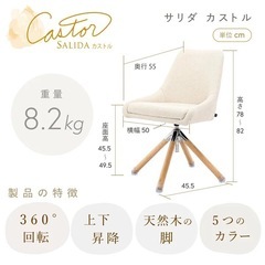 【11/1引取り可能な方】ITOKI サリダ　カストル　ファブリックオフィスチェアの画像