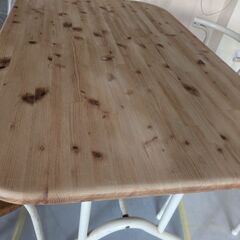 カントリー調　ダイニングテーブルセットの画像