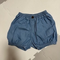 ショートパンツ かぼちゃパンツ　80サイズ　ユニクロ ベビー 女の子の画像