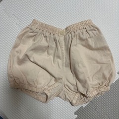 ショートパンツ かぼちゃパンツ　80サイズ　ユニクロ ベビー 女の子の画像