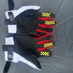 美品　バイク　イエローコーン　グローブ　ウィンターの画像