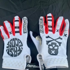 美品　バイク　イエローコーン　グローブ　ウィンターの画像