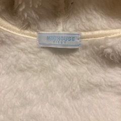 mikihouse ボアポンチョの画像