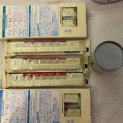 ミルク缶　ぴゅあ、ほほえみらくらくキューブ他の画像