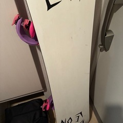 スノーボード（ボード・ビンディング・ブーツ・ボードケースセット）の画像