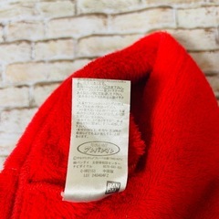 【アンパンマン】なりきりベスト　フード付き　フリース　変身　90サイズの画像