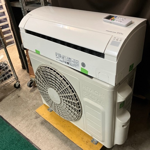 取付込、保証付、日立2020年2.8KW10畳用