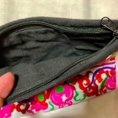 ⑩【新品未使用品】アジアン⭐︎モン族刺繍ポーチの画像