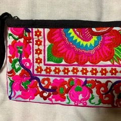 ⑩【新品未使用品】アジアン⭐︎モン族刺繍ポーチの画像