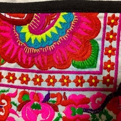 ⑩【新品未使用品】アジアン⭐︎モン族刺繍ポーチの画像