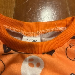 2回着用　中古　ハロウィン9-12M　の画像