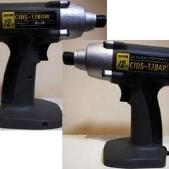 新興製作所 ◆ コードレス インパクト ドライバー CIDS-120AW ◆ 充電式 収納 ケース バッテリー 2個付 / DIY リノベ 木工 鉄工 ◆ SHINKOの画像