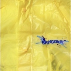 新品　訳あり　スポンジボブ  レインコート　の画像