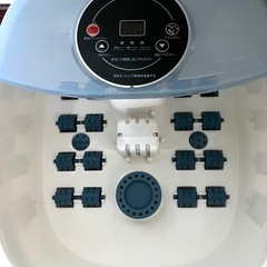 新品未使用品《加熱泡フルローラーフットバス》の画像