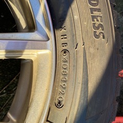 215/65/R15スタットレスアルミタイヤの画像