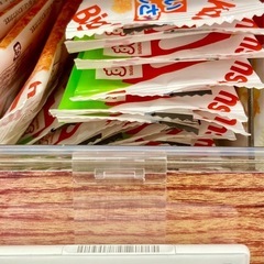 キューピー マヨ 濃厚BBQソース味 135g １つ＆ プリッツ バター味 22.5g  １つ ＆ とんこつラーメン 79g１つ ＆ ビッグカツ １つ ・ 清涼菓子(ヨーグルトラムネ味) 3g  １つ ・ 清涼菓子(レモンラムネ味) 3g １つの画像