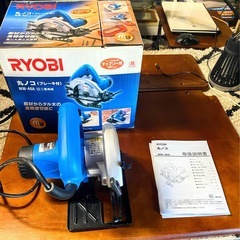RYOBI リョービ　丸ノコ　MW-46A 使用回数少ない　中古の画像