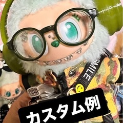 新品値下げ LABUBU ラブブ 緑、オレンジの画像