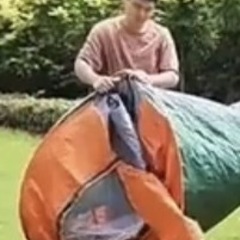 新品　冬の寒い時部屋で暖かい寝る時にも使える    部屋　又　野外テント2人テントの画像