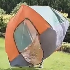 新品　冬の寒い時部屋で暖かい寝る時にも使える    部屋　又　野外テント2人テントの画像