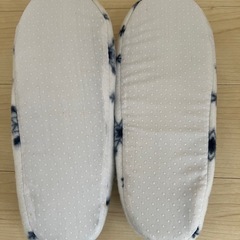 【未使用】フリース　ルームシューズ 2足の画像