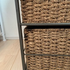 カゴ収納ケースの画像