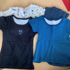 男児 半袖シャツ5枚の画像