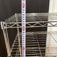 交渉中スチールラック2個の画像
