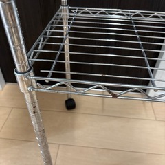 交渉中スチールラック2個の画像