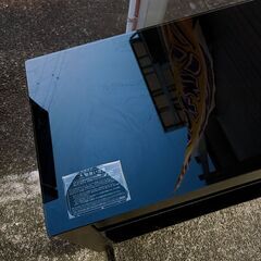 エレコム ELECOM  テレビ台 ガラスの画像