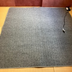 山善の電気カーペット　ホットカーペット　2畳 の画像