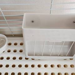 ①【安価で売ります】イージーホーム60（うさぎ用ケージ）の画像