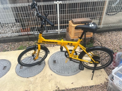 ハマー折りたたみ自転車 (にゃん太郎) 宇佐の折りたたみ自転車の