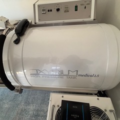 超美品「高気圧酸素カプセル➕オプションクーラー付き」
の画像