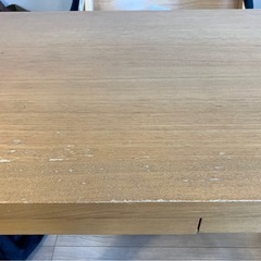 【引取前提】無印良品　デスク・チェア　　の画像