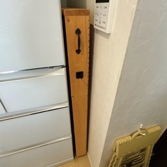 DIY　冷蔵庫 横 収納棚の画像